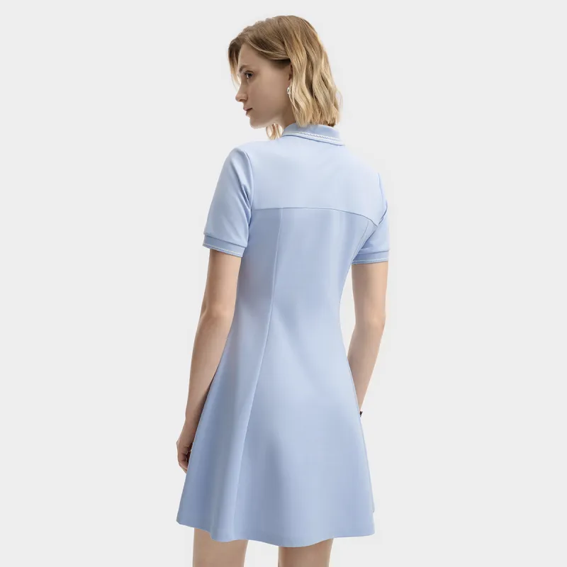 FILA Short Sleeved Dress Women's Brunson Blue-3