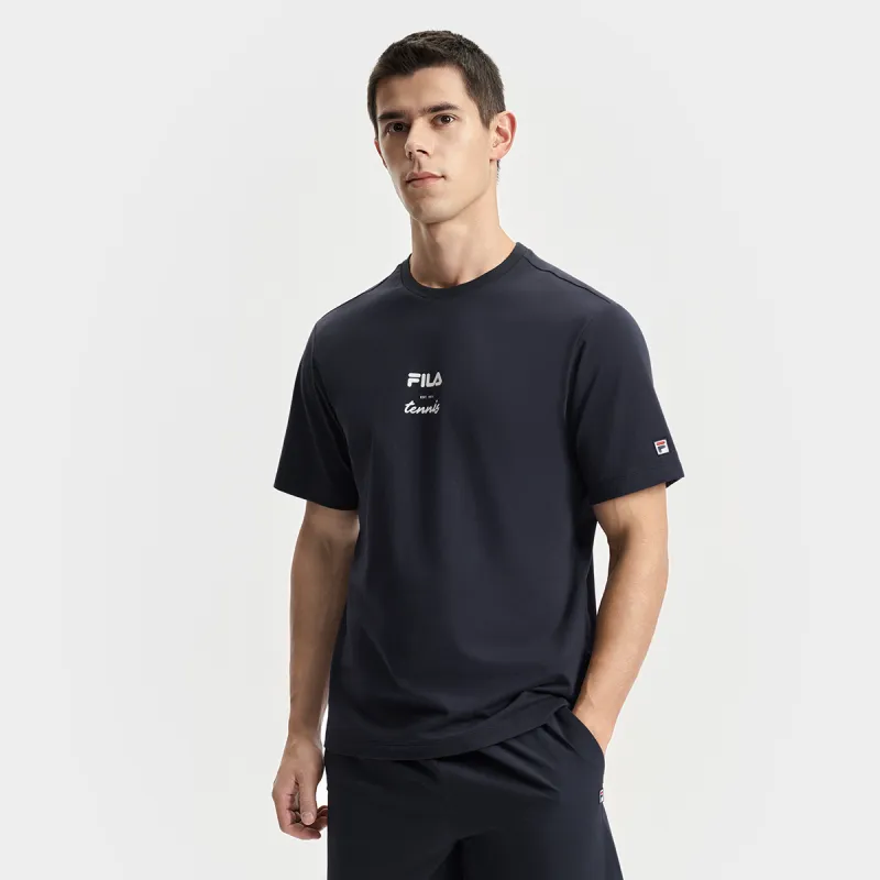 FILA Athletics Tennis T Shirt Men's RD Royal Blue-3