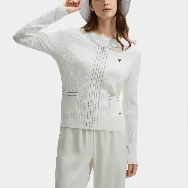 FILA Knitwear Women's Steam White-3