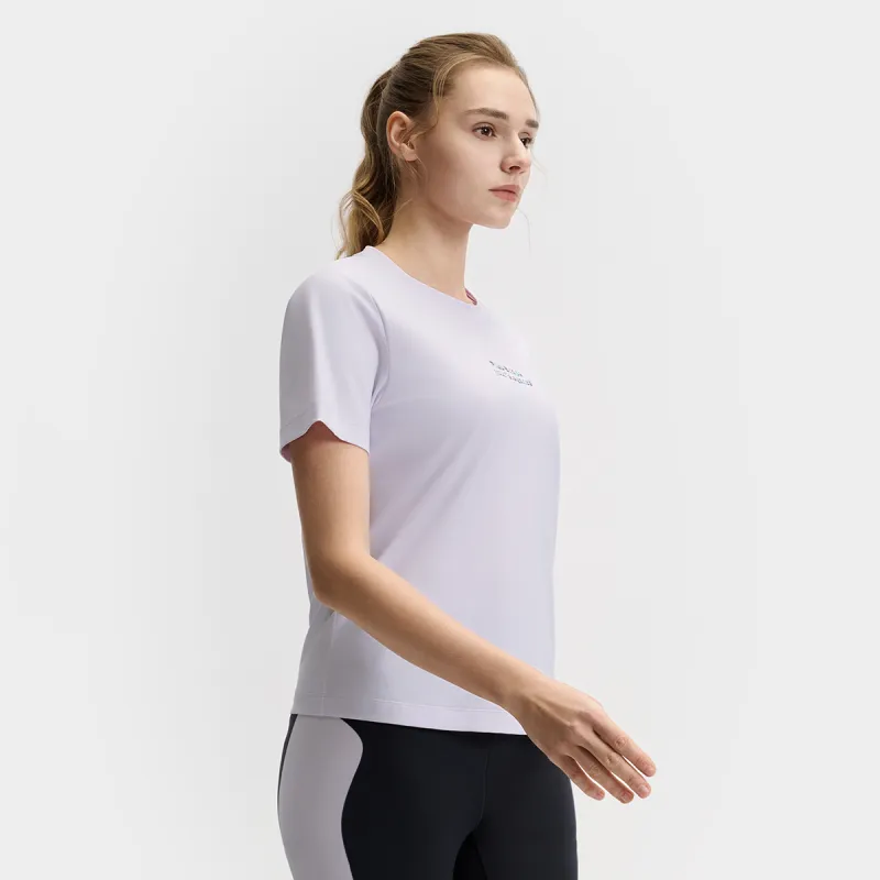 FILA Fitness T Shirt Women's Xianxia Purple-4