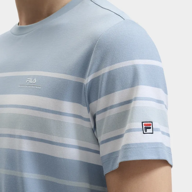FILA T Shirts Men Bamboo Prosperity Blue-6