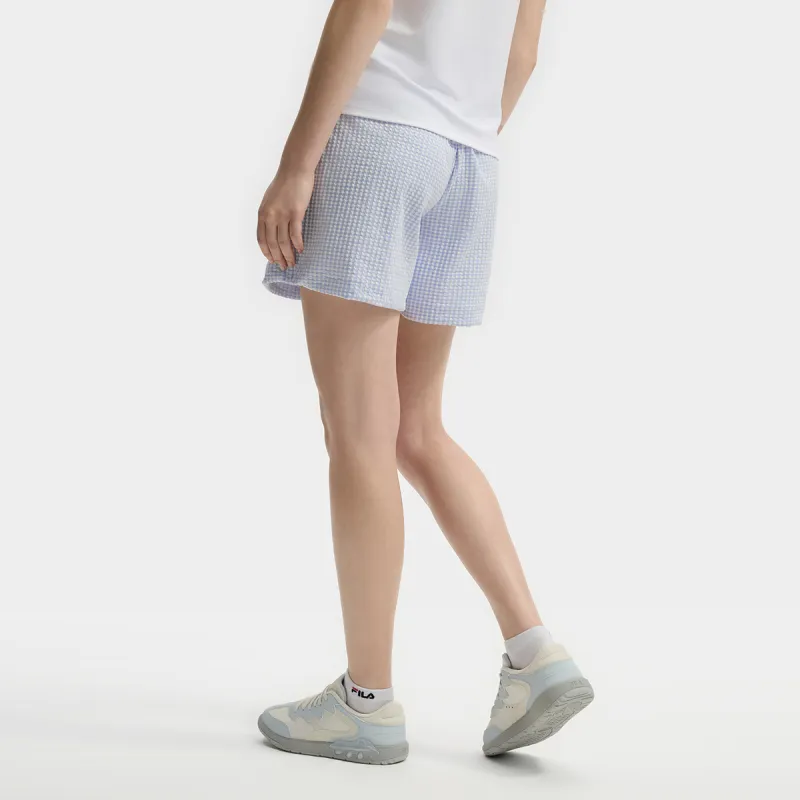 FILA Lifestyle Casual Shorts Women's Ice Heart Blue-3