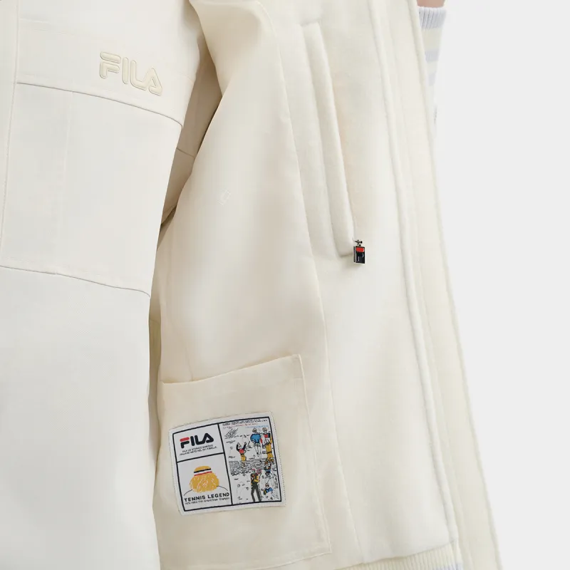 FILA Jacket Men's Porcelain White-4
