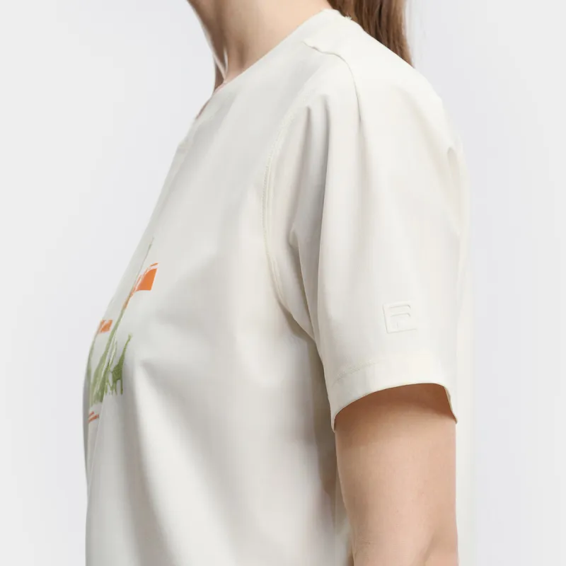 FILA x BBC EARTH T Shirt Women's Snow-3