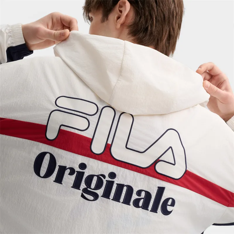 FILA Jackets Men Cloud White-2