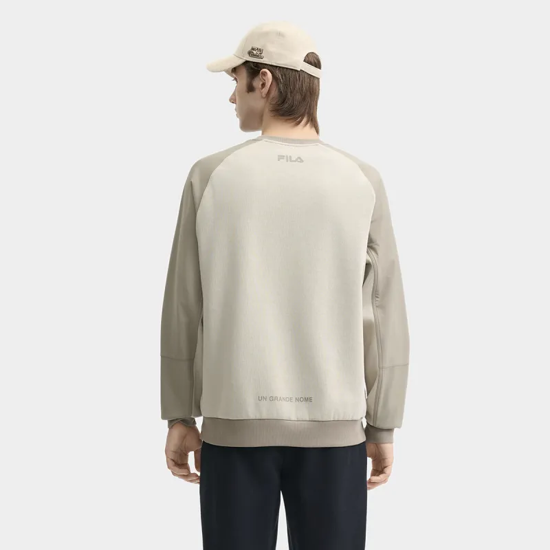 FILA Sweatshirt Men's Matured Yellow-3