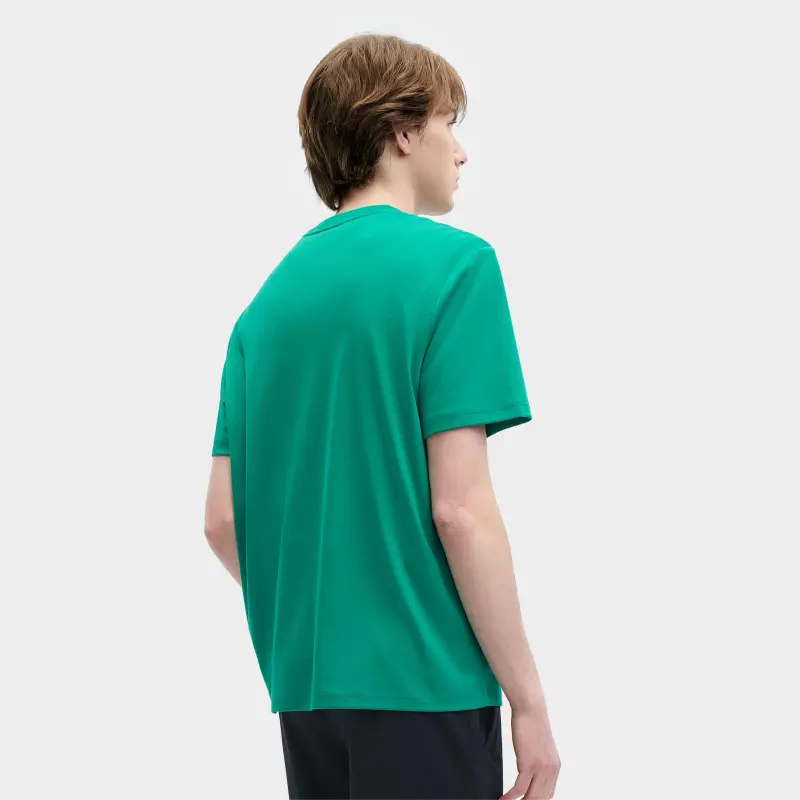 FILA SS24 T Shirt Men's Myriad Green Tracks-5