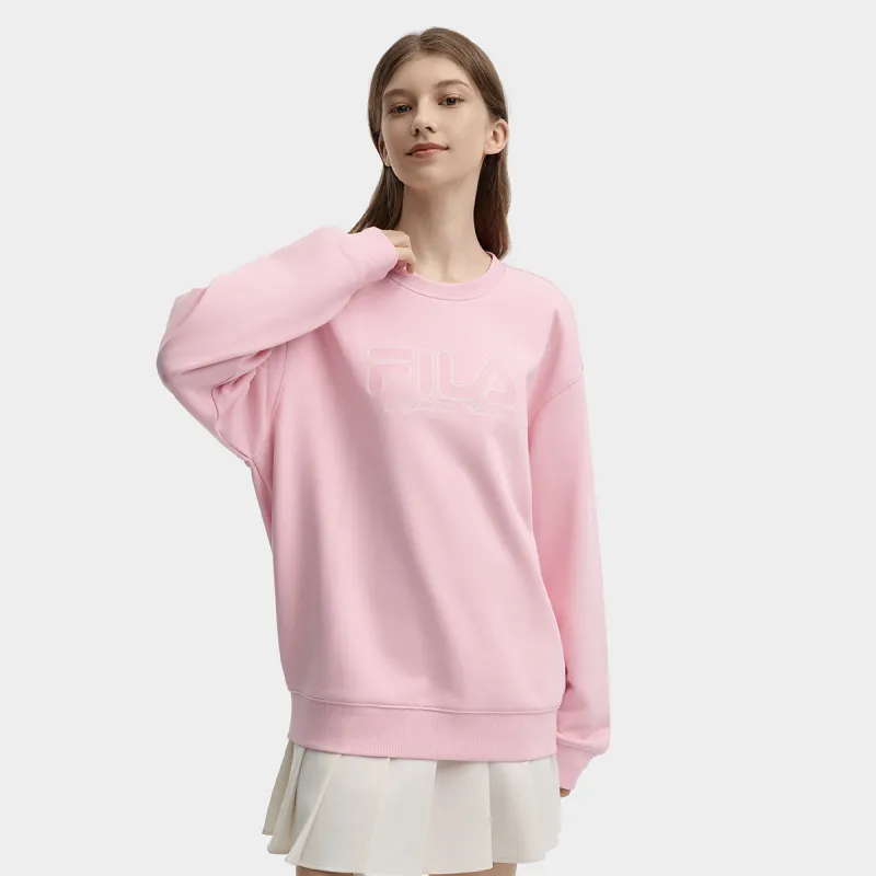 FILA Sweatshirt Men's Lotus Orange Pink-2