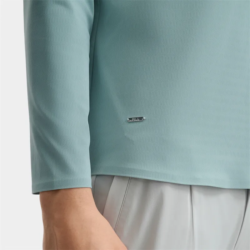 FILA Polo Shirt Men's Tourmaline Blue-3