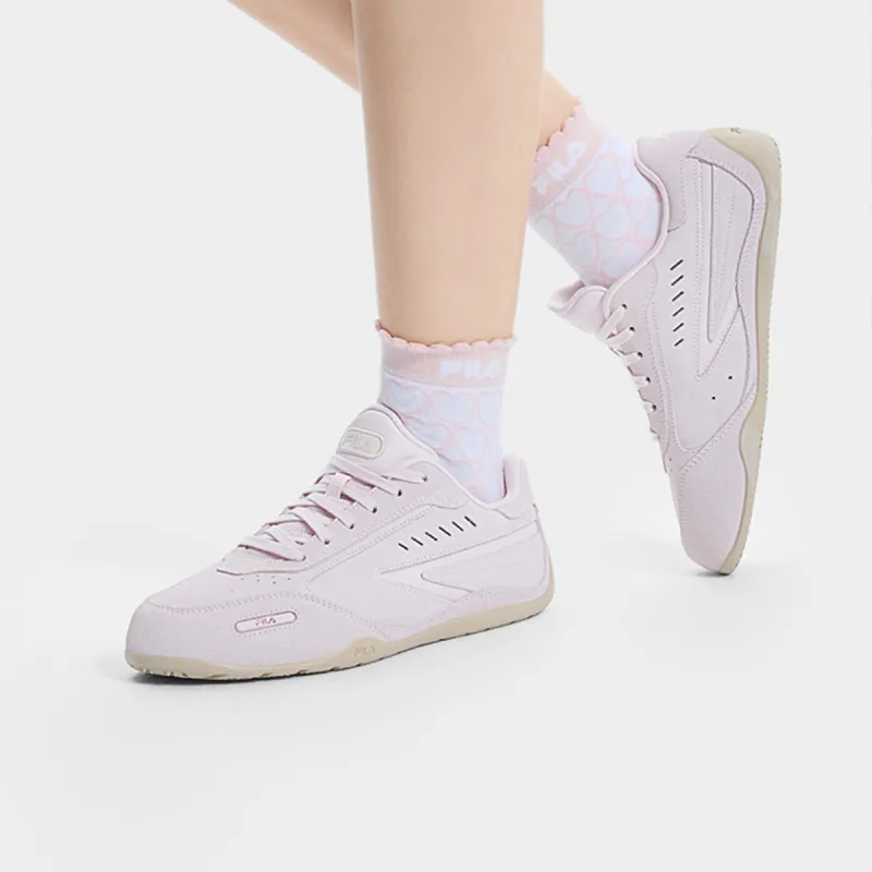 FILA Speeding Lightweight Low Top Skateboard Shoes Women's Spring Blossom Pink-2
