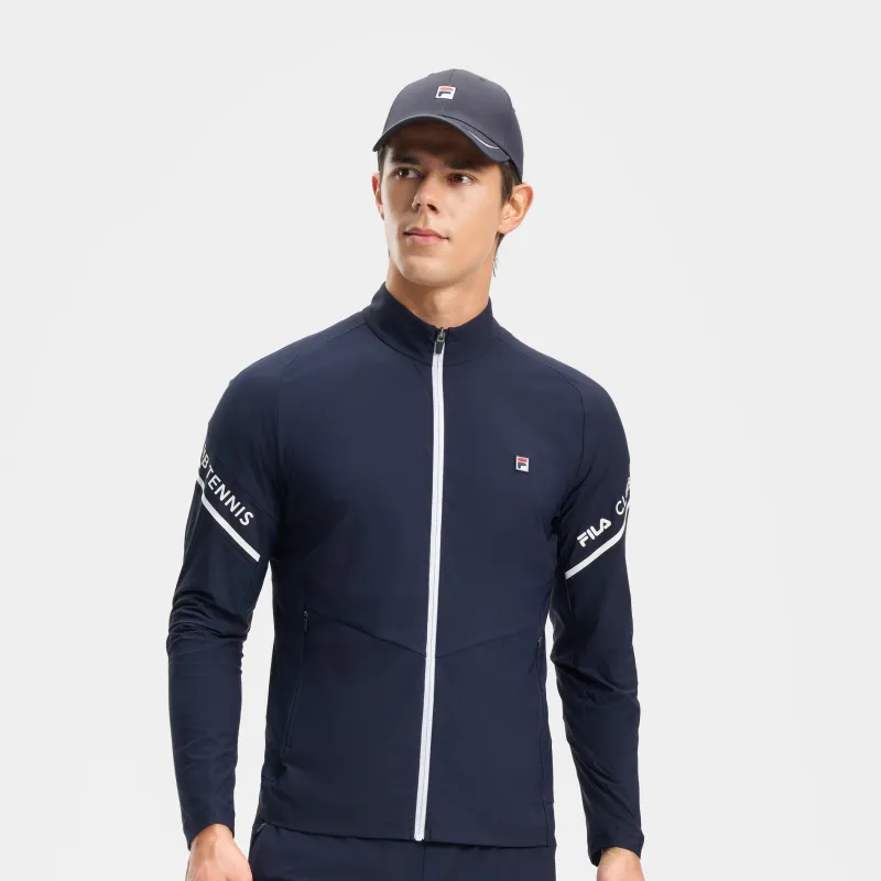 FILA Knitwear Men RD Royal Blue-4
