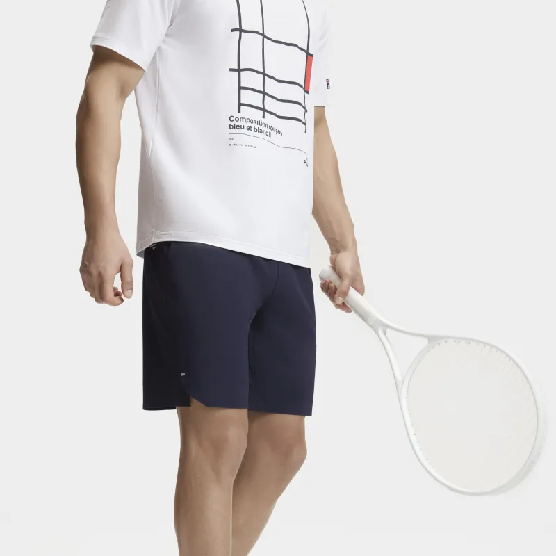 FILA Casual Shorts Men RD Royal Blue-5