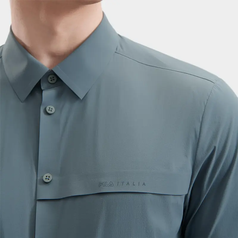 FILA SS24 Shirt Men's Green Snake-4