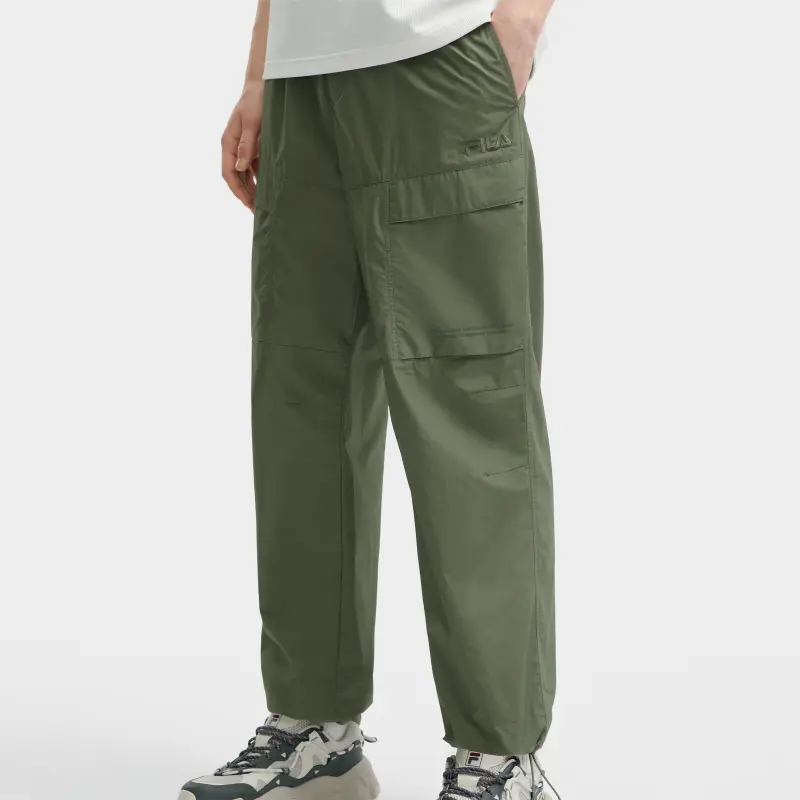 FILA Casual Pants Men's Stone Grind Green-4