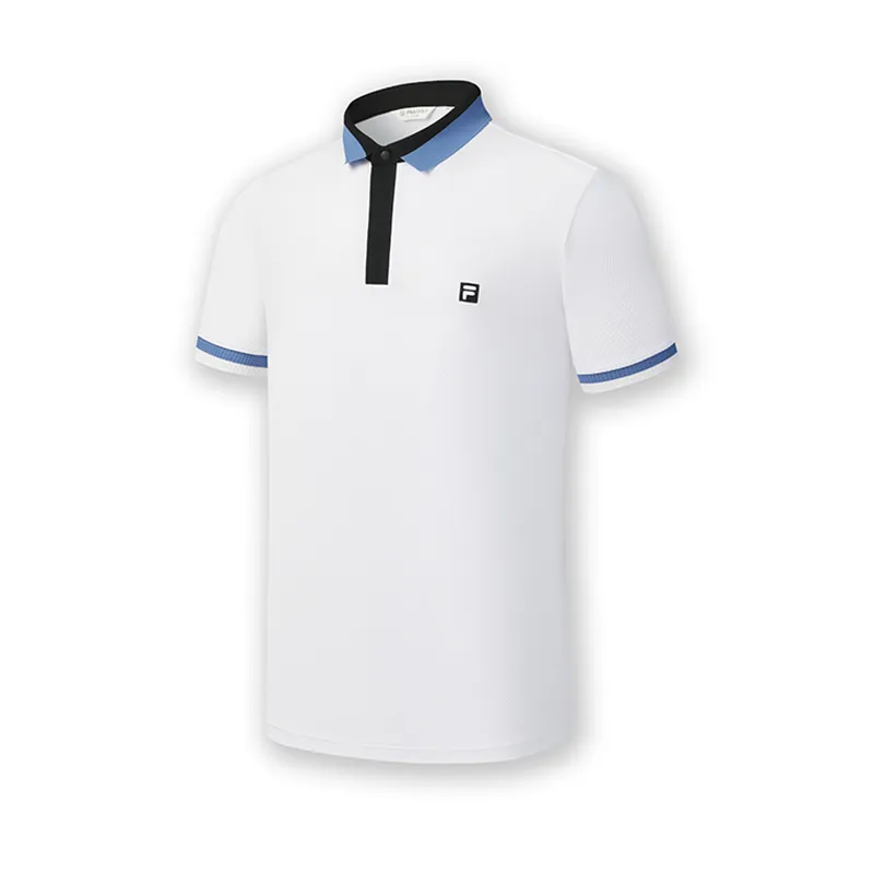 FILA Golf Series Polo Shirt Men's Jade White-1