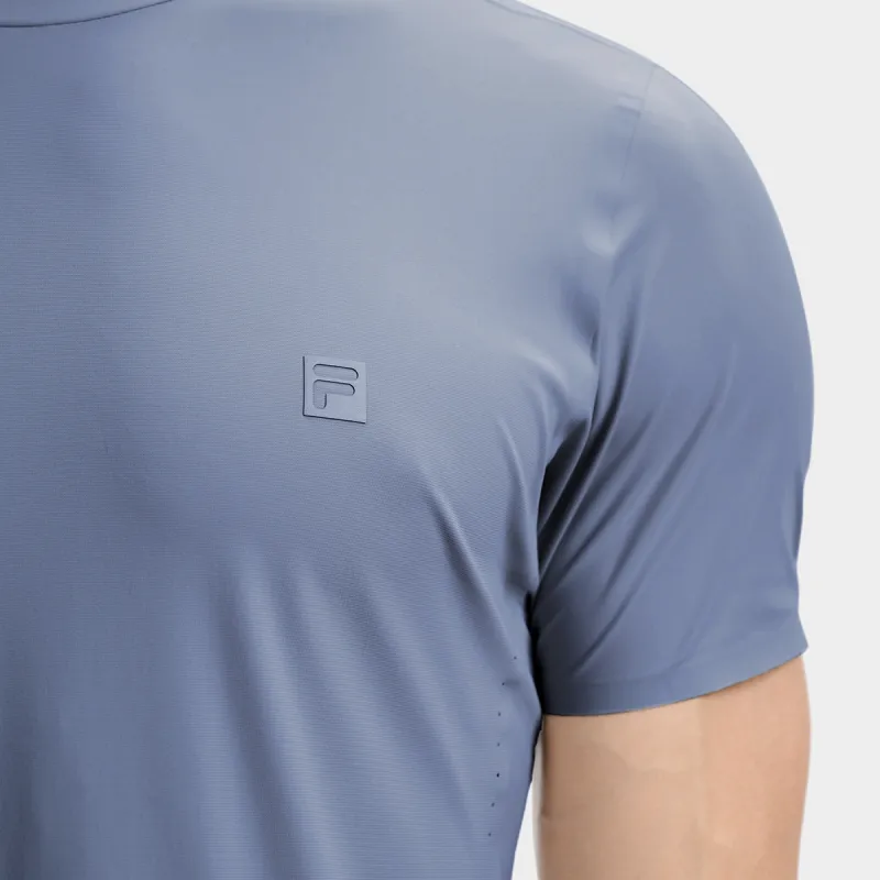 FILA T Shirt Men's Dusty Blue Gray-7