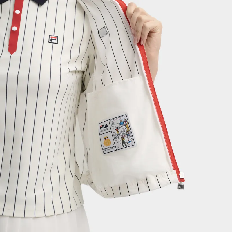 FILA Jackets Women's Cloud White-3