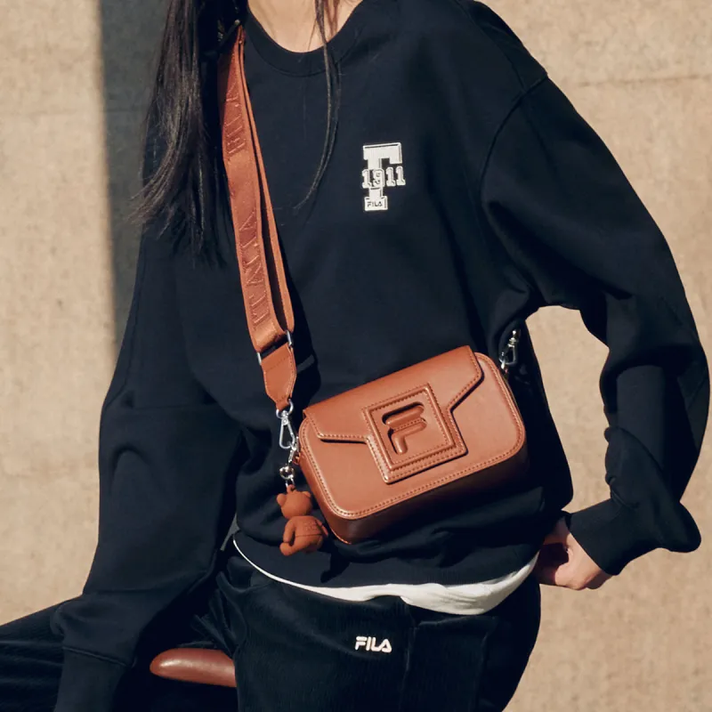 FILA Fashion Shoulder Bag, Crossbody Bag Women's Woody Brown-3