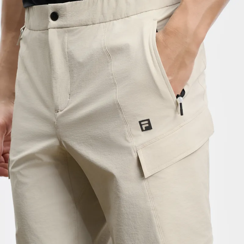 FILA x BBC EARTH Casual Pants Men's Camel-3