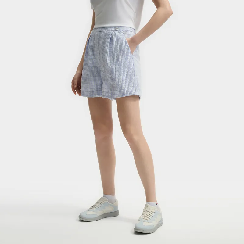 FILA Lifestyle Casual Shorts Women's Ice Heart Blue-2