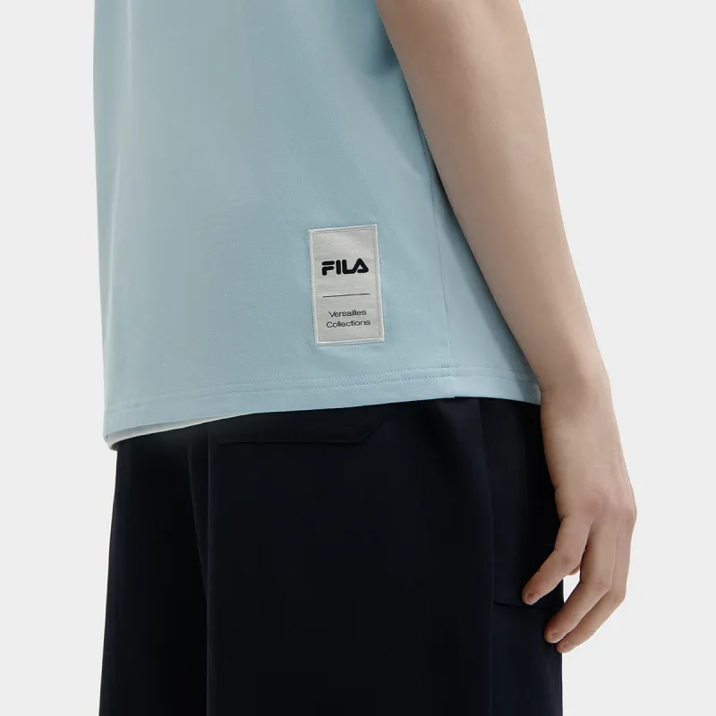 FILA Heritage SS24 T Shirt Men's Jade Sky Blue-6