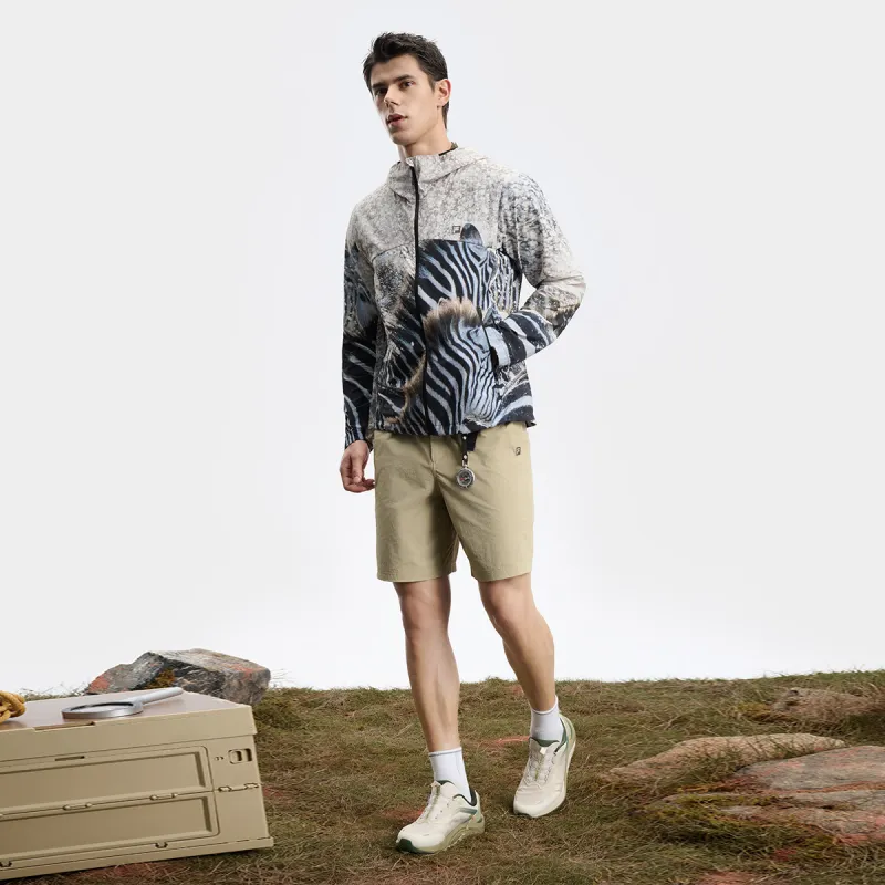 FILA x BBC EARTH Jacket Men's All Over Print-10