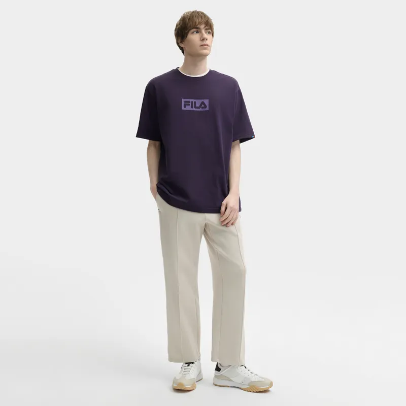 FILA ORIGINALE T Shirt Unisex Dark Purple DP-4