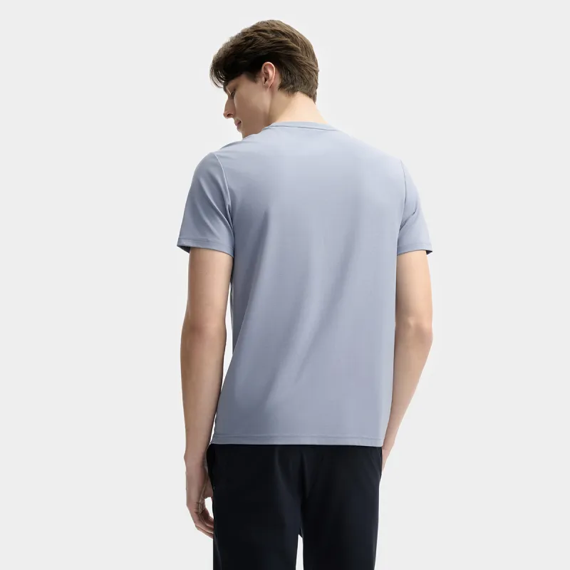 FILA T Shirt Men's Polar Ice Blue-3