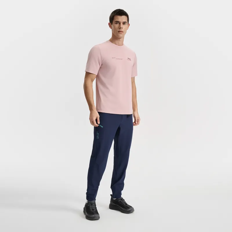 FILA CYCLING T Shirt Men's Light Plum Pink-6