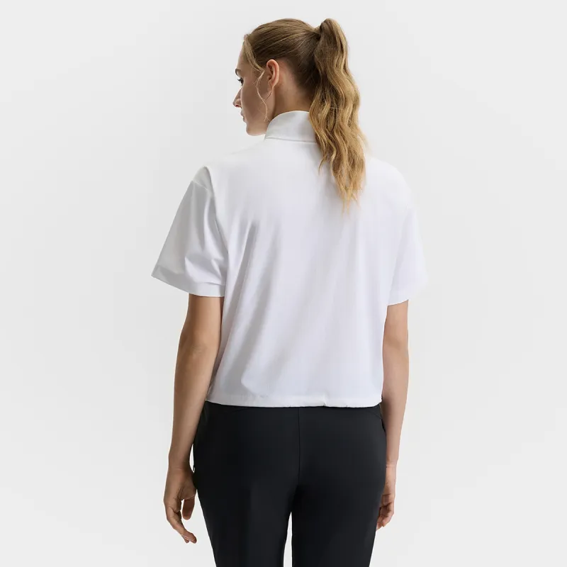 FILA Fitness Polo Shirt Women's Jade White-4