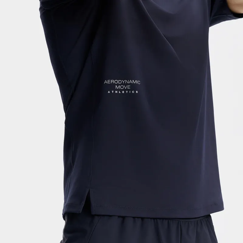 FILA T Shirt Men's RD Royal Blue-7