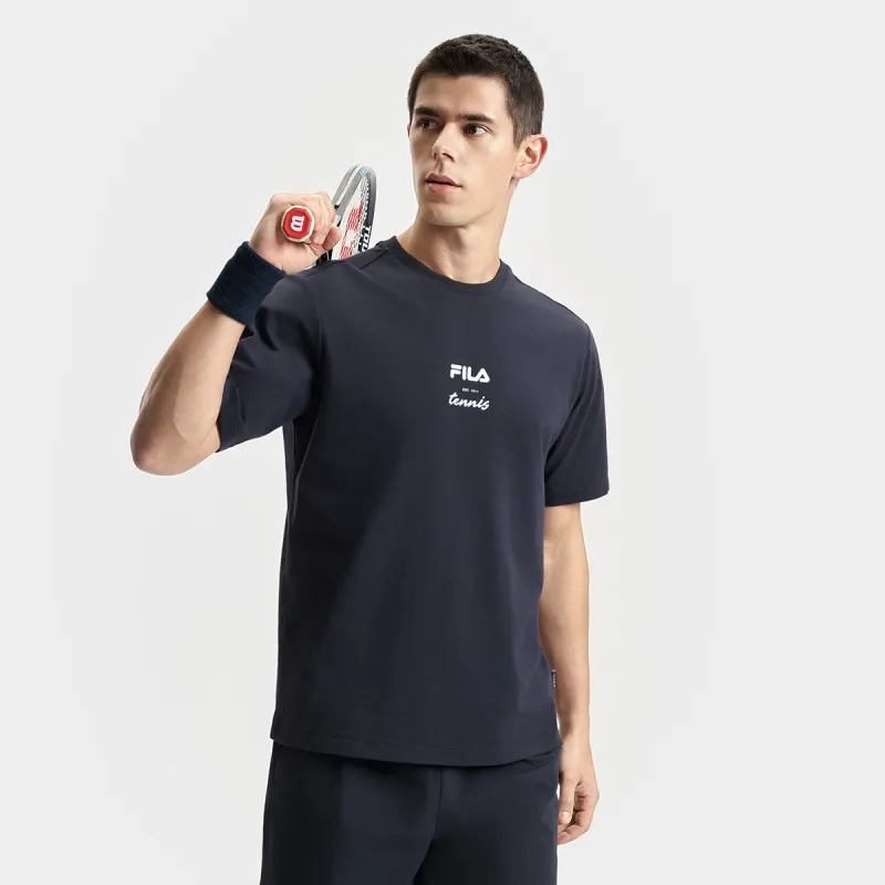 FILA Athletics Tennis T Shirt Men's RD Royal Blue-7