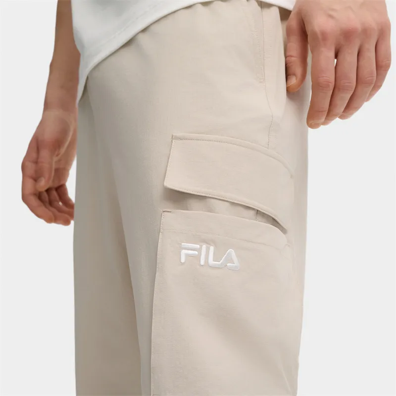 FILA Casual Pants Men Sparrow Oat-3