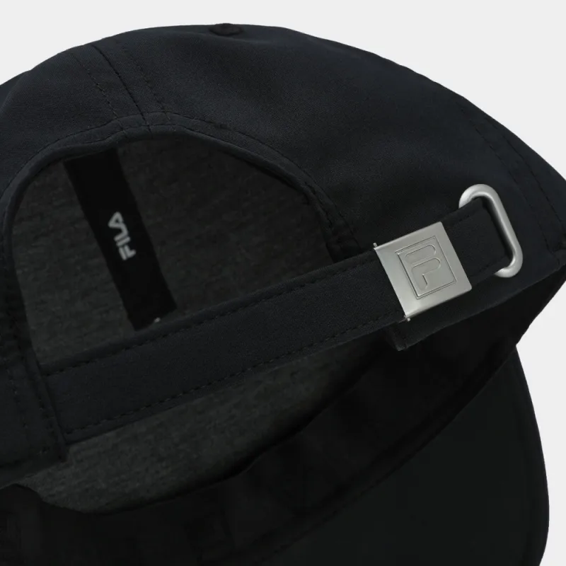 FILA Athletics Polyester Baseball Caps Men's Jet Black-4