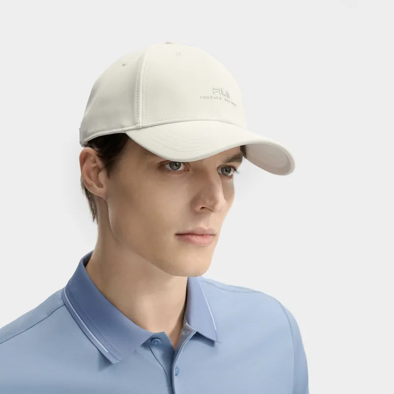 FILA Polyester Baseball Caps Unisex Steam White-5