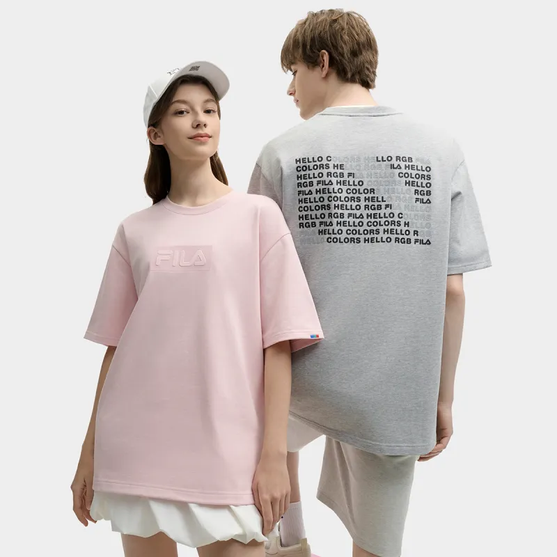 FILA ORIGINALE T Shirt Unisex Breeze Pink-2