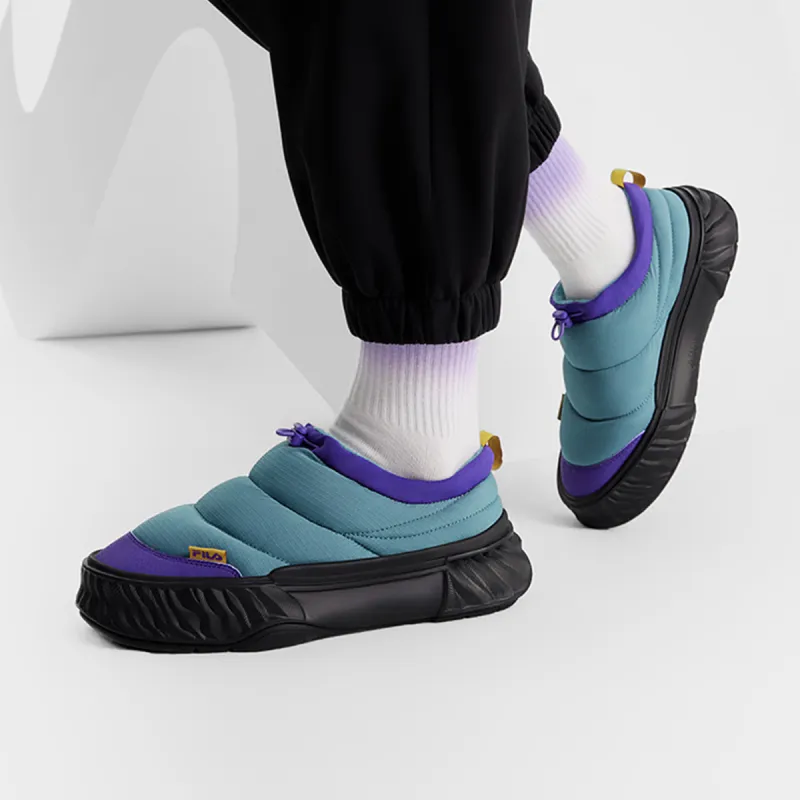 FILA Fosso Slip-Resistant Low-Top Skateboard Shoes Women's Blue Purple-3