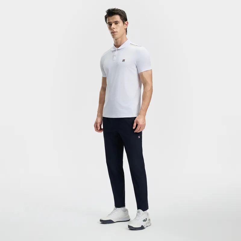 FILA Knitted Sweatpants Men RD Royal Blue-4