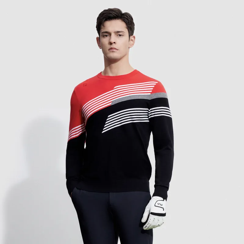 FILA Knitwear Men's Tomato Color-4