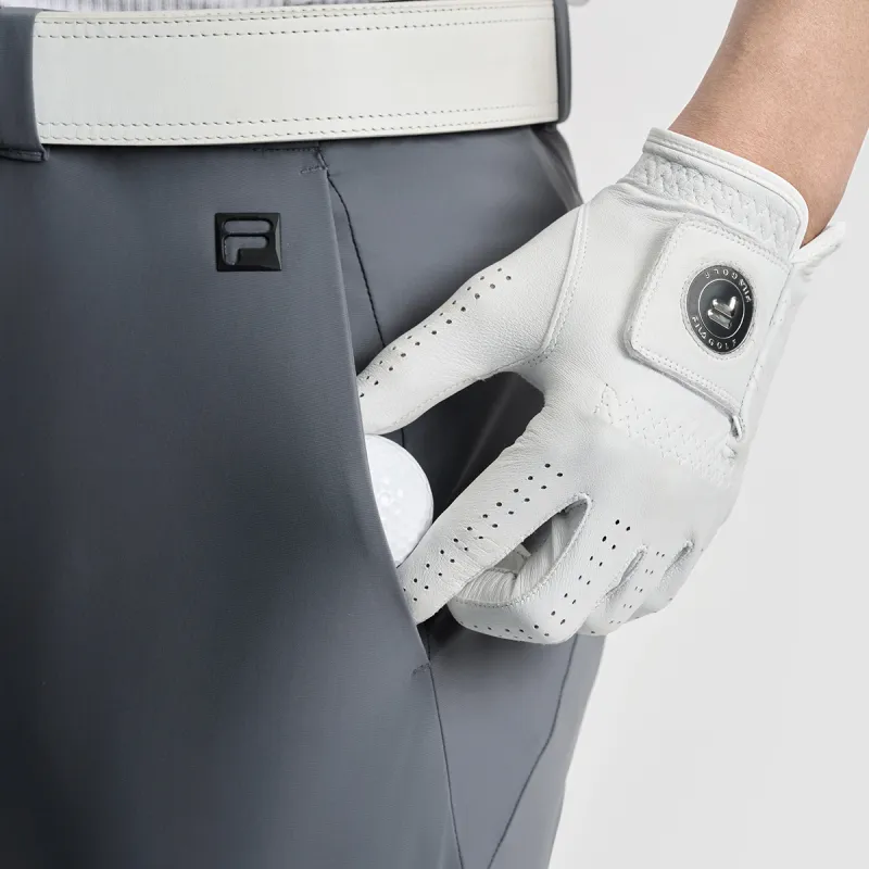 FILA Golf Series Knitted Sweatpants Men's Phantom Night Gray-6