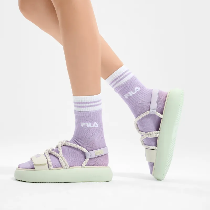 FILA Churro Beach Sandals Women's Orchid Floss Purple-4