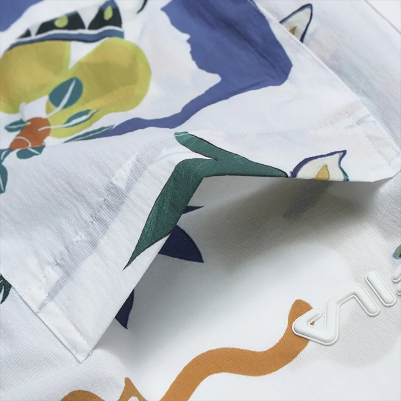 FILA Lifestyle HERITAGE Polo Shirt Women's All Over Print-9
