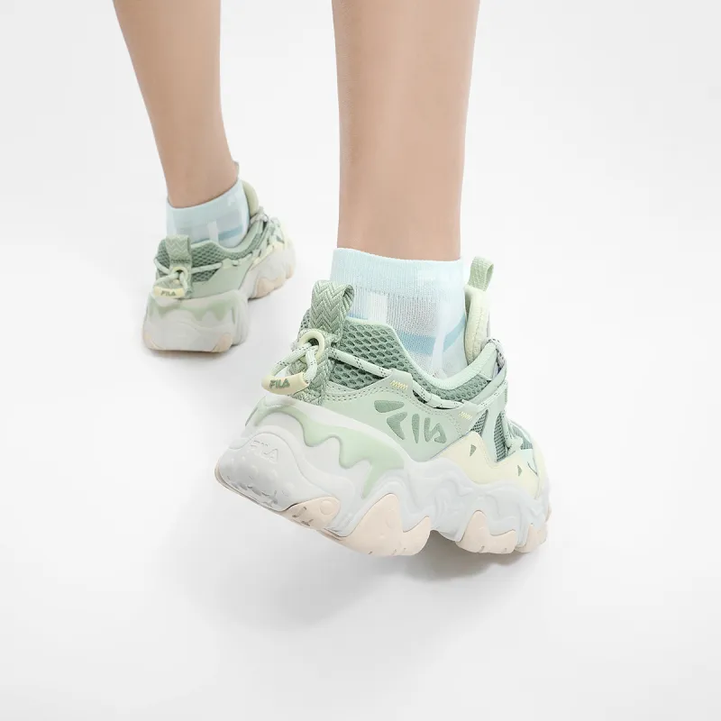 FILA FLUID 5 Low Top Casual Shoes Women's Green-5
