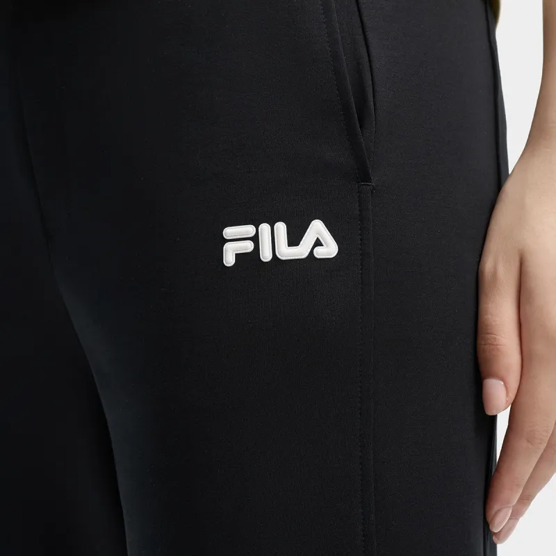 FILA Knitted Sweatpants Women's Jet Black-2