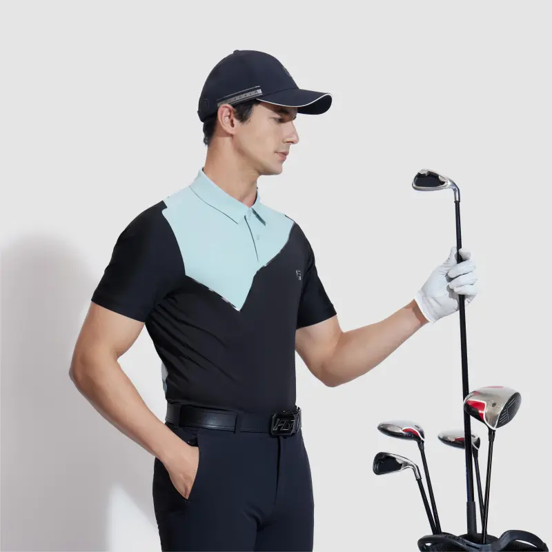 FILA Polo Shirts Men Cardamom Cyan-4