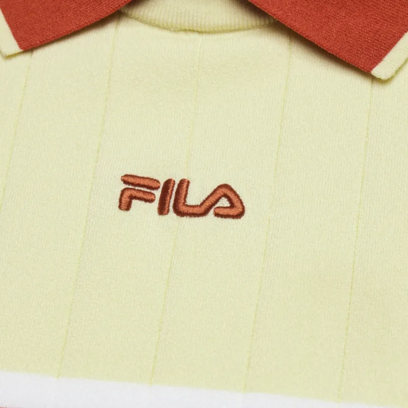 FILA Athletics Polo Shirt Women's Glow Orb Green-7