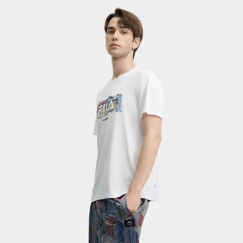 FILA T Shirt Men's Standard White-4