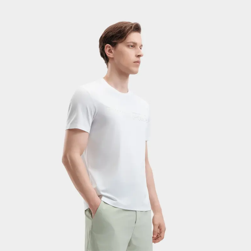 FILA SS24 T Shirt Men's Standard White-3
