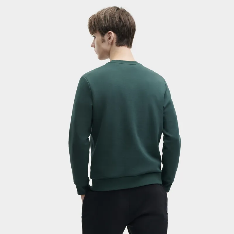 FILA Sweatshirt Men's Deep Bamboo Green-4