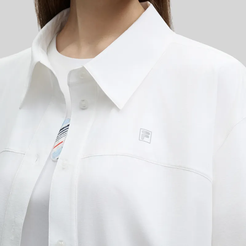 FILA Jackets Women's Jade White-3